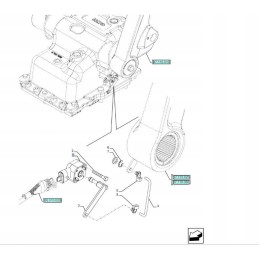 Potenciometras new holland case steyr 87605245 cnh