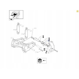 Potenciometras new holland case steyr 87605245 cnh