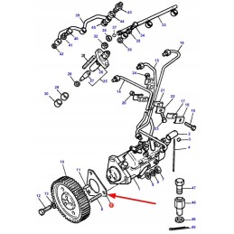 6200200m1 įpurškimo siurblio tarpinė