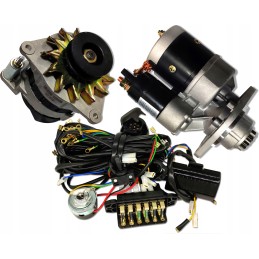 Starterio generatoriaus montavimas Ursus C 330