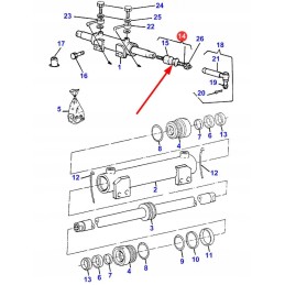 497 16 0 ašinė jungtis m20 m18