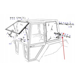 178810040170 guminė poveržlė stiklo laikikliui