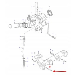 157v546801960 išmetimo kolektoriaus kaištis