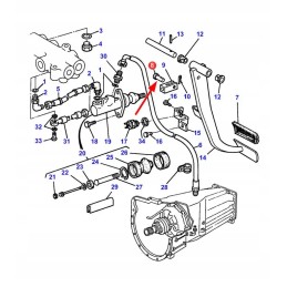 3019213x1 sankabos pedalo kaištis