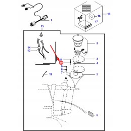 Ch8t 2659 savaime užsifiksuojanti veržlė m4