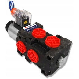 40l skirstytuvas, kabelio solenoidinis vožtuvas, 3 sekcijų, apvalus