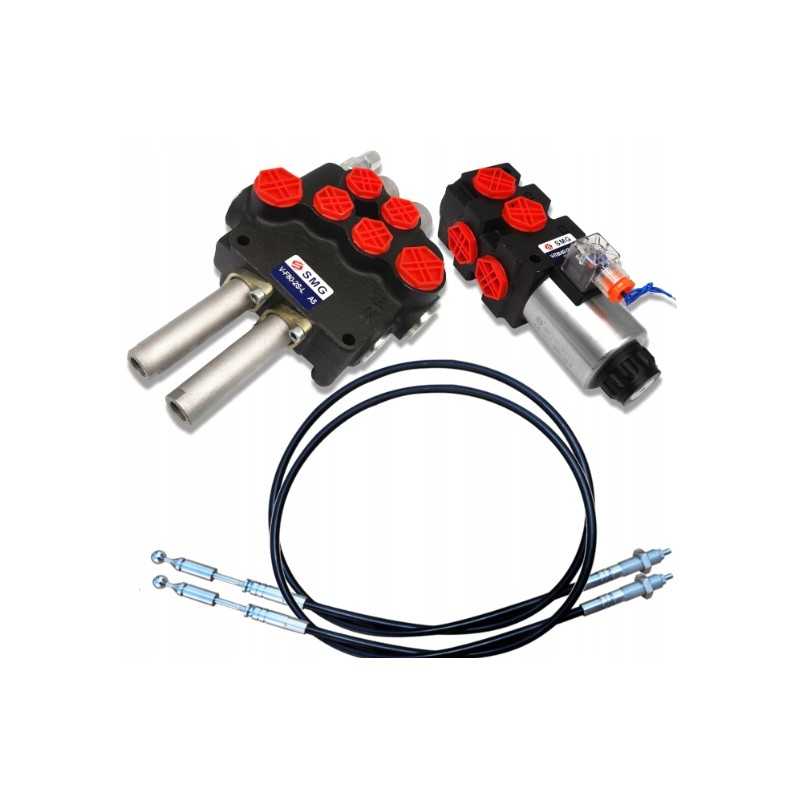 3 sekcijų rinkinys, 80l, kabelių skirstytuvui