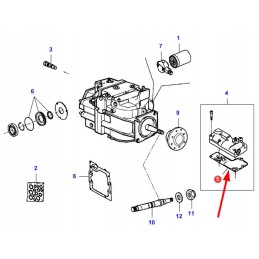 La322180250 hidraulinio siurblio sandariklis