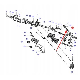 La321844450 įtempiklio varžtas m10
