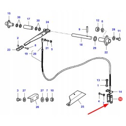 La300137293 pakreipiamo konvejerio tvirtinimo plokštė