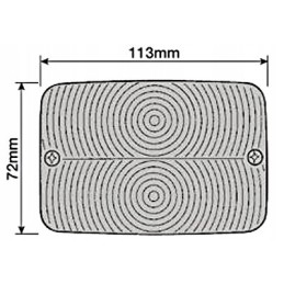 Dėklas deutz fiat john deere priekinio žibinto gaubtas
