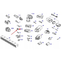 816900043030 plastikinis sandariklis iš remonto komplekto