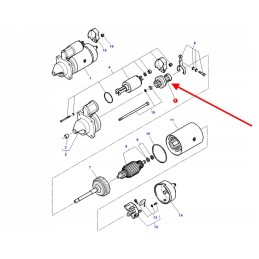 3904360m1 bendix starteris