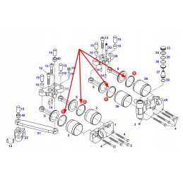 X547502700000 įrenginio sandarinimo žiedas
