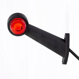 Raudonos ir baltos spalvos šviestuvas Ursus Zetor Kubota