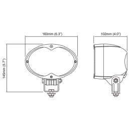 Nordic lights n300tp darbinė lempa, įmontuota stiprintuve