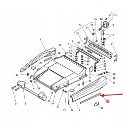 3778289m1 guminis sandariklis 10 x 15 x 580