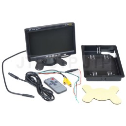 Atbulinės eigos kamera 700 tvl pro 15m monitorius 7 traktorius