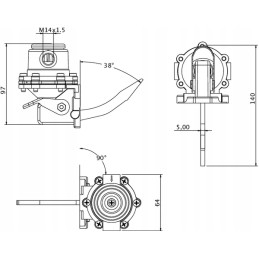 Kramp kuro siurblys tinka SDF