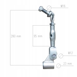 Pakabos sistema yra tik 12 x 50 x 500