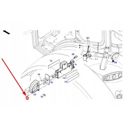 X493007400000 lempos varžtas 5 x 16