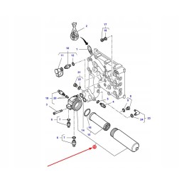 4312616m1 pilnas hidraulinės alyvos filtras