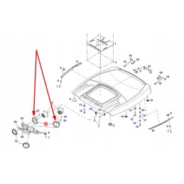 931812020130 stogo atšvaito tvirtinimo rėmas