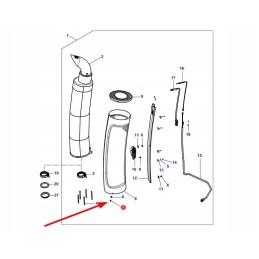 4357920m1 duslintuvo dangtelio poveržlė