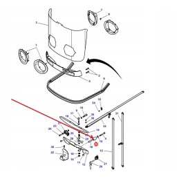4279616m4 gaubto skląsčio rankena