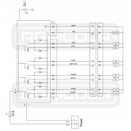 Hidraulinis skirstytuvas 4z80 4xa1 24v pan badestnost
