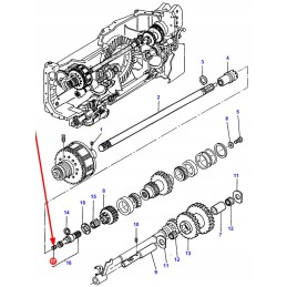 3582978m1 priekinės pavaros GTV įvorė