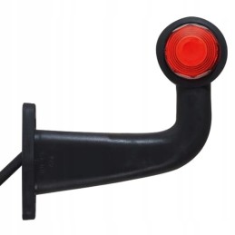 Raudona ir balta New Holland Lamborghini Claas lempa