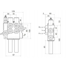 Rinkinys auroch loader, atviras, plaukiojantis, l 1000