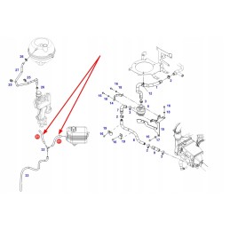 X591201800950 aušinimo skysčio vamzdis 2 x 170 mm