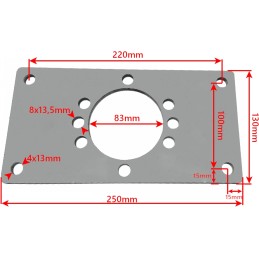 Hidraulinio variklio gr3 125cm3 600 aps./min įvorė