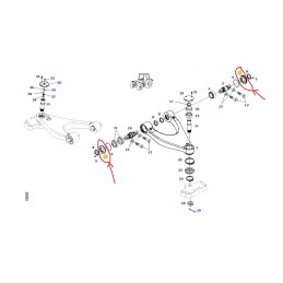 Fendt svirties srieginė veržlė 931303051480