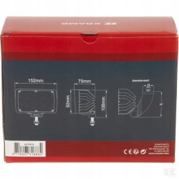 Darbo lempa 8 LED Fendt Massey Ferguson 4000 lm