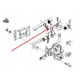 F816500070100 kablio spyruoklės laikiklis