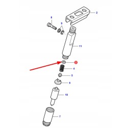 V836862007 įpurškimo tarpiklis