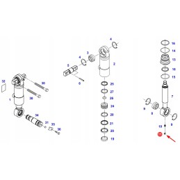 X562504000000 geltonas tepalo antgalio dangtelis
