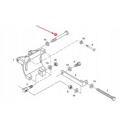 X486538306000 varžtas su daliniu sriegiu m12 x 120