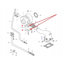 V836316726 turbokompresoriaus tarpiklis