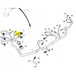 John Deere TCA16735 rezistorius