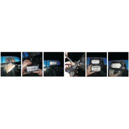 LED darbo lempa Case New Holland 4000 lum kokybės