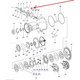 1860960m2 stabdžių svirties korpuso tarpinė