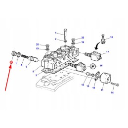 X494206000000 uždarymo kaištis m22 x 1 5