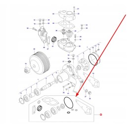 V836862613 vandens siurblio remonto komplektas