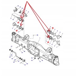 7300104602 poveržlė, guolio flanšas