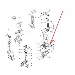 4353580m91 vibraciją sugerianti jungtis