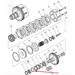 3007077x1 sandarinimo žiedas